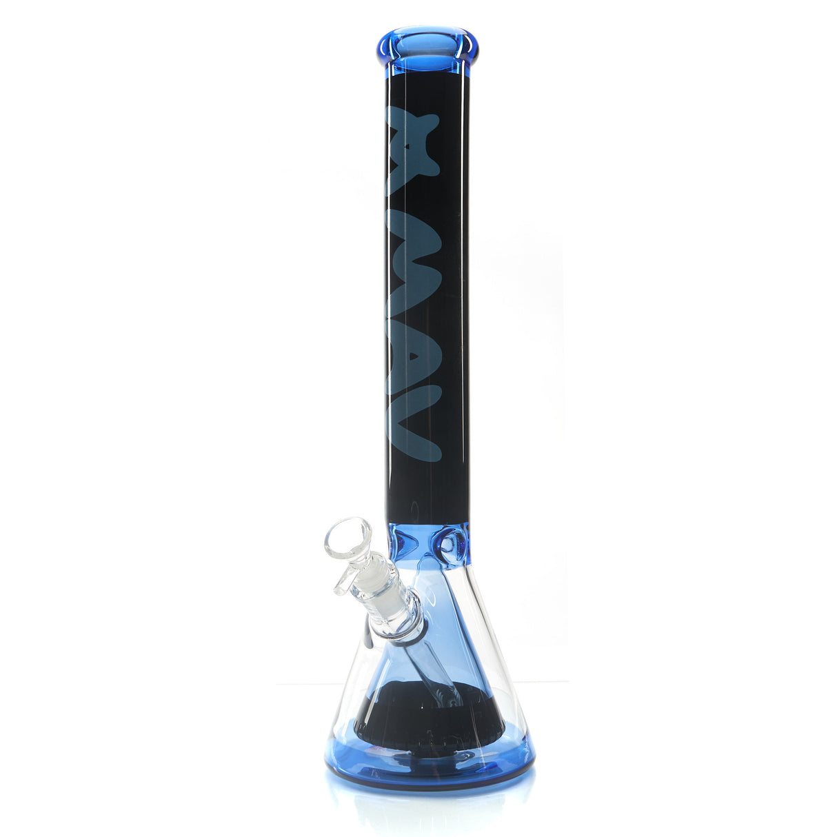 MAV Glass Manhattan Slitted Pyramid Beaker Water Pipe