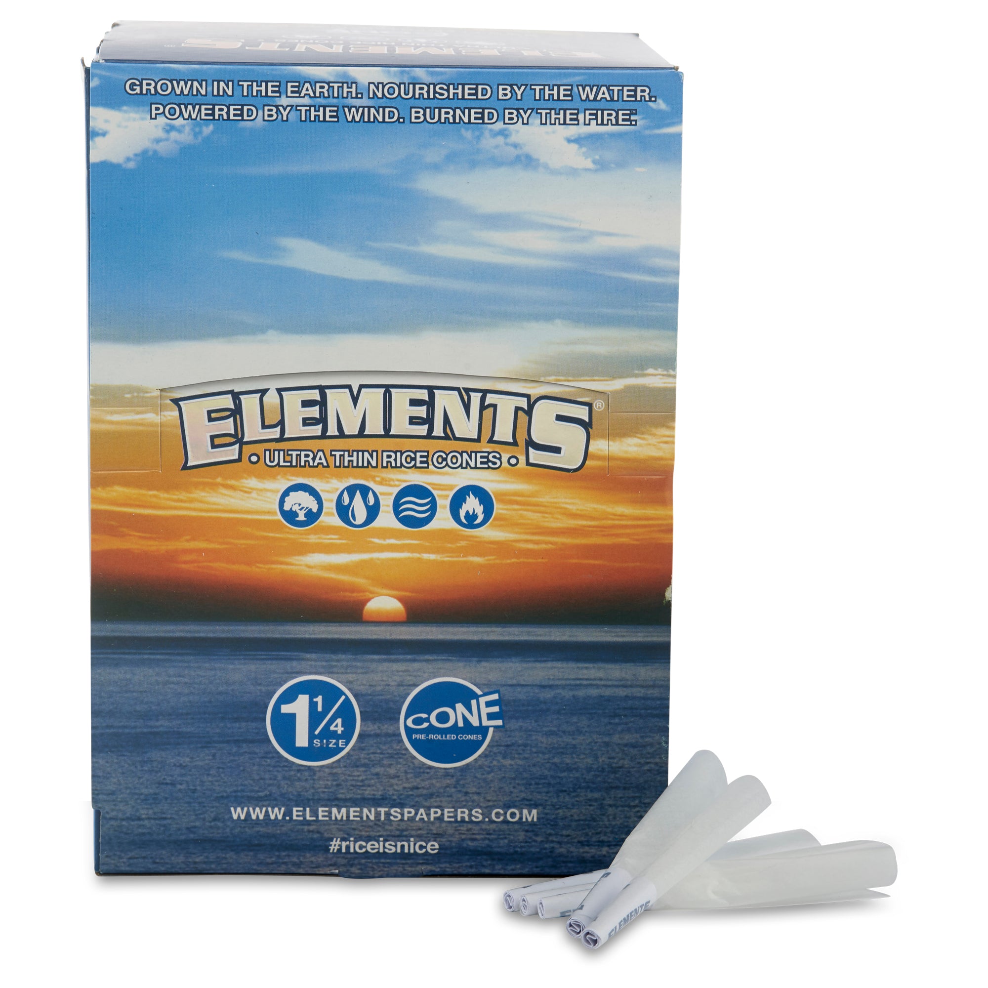 Elements King Size Slim Rolling Papers