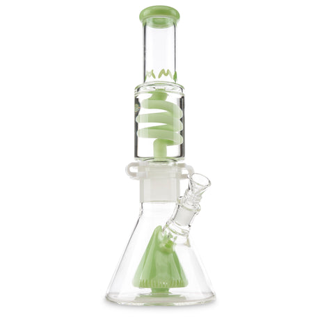 MAV Slitted Pyramid Beaker Freezable Coil Water Pipe