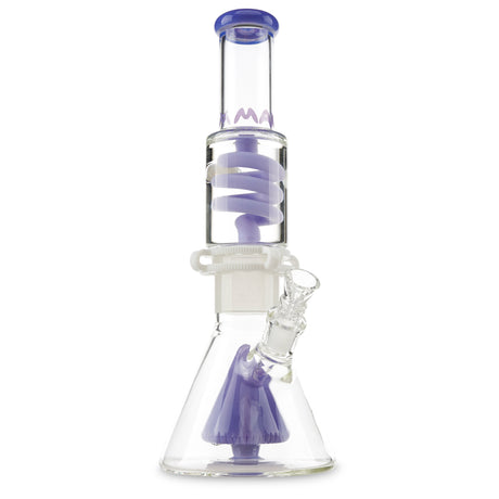 MAV Slitted Pyramid Beaker Freezable Coil Water Pipe