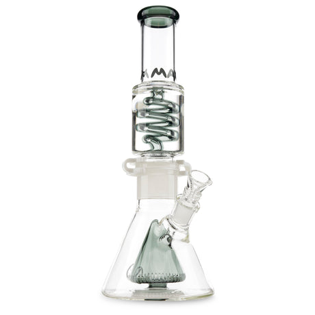 MAV Slitted Pyramid Beaker Freezable Coil Water Pipe