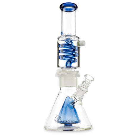 MAV Slitted Pyramid Beaker Freezable Coil Water Pipe