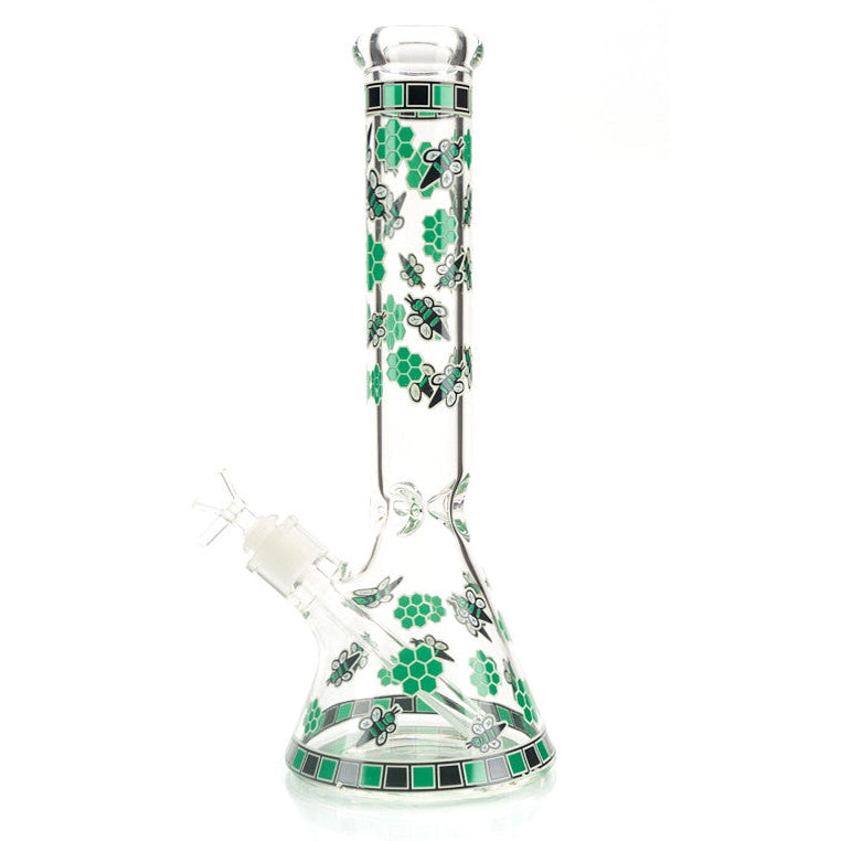 Gambino Large Bee Water Pipe 7mm