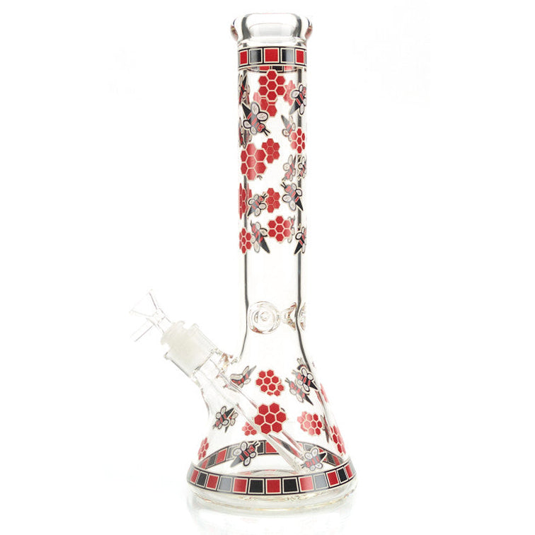 Gambino Large Bee Water Pipe 7mm