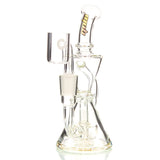 Mob Glass Hourglass Recycler Dab Rig