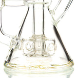 Mob Glass Hourglass Recycler Dab Rig