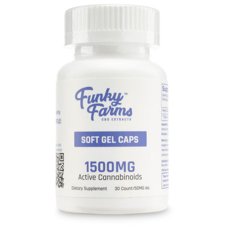 Funky Farms CBD Gel Capsules