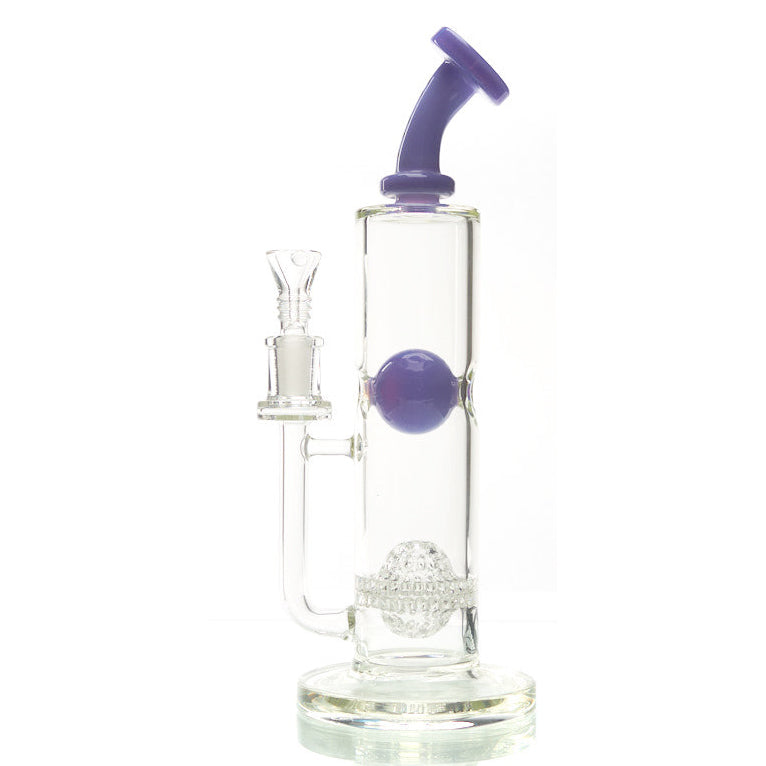 MAV Glass Eureka Honeyball Disc w/ Ball Dab Rig