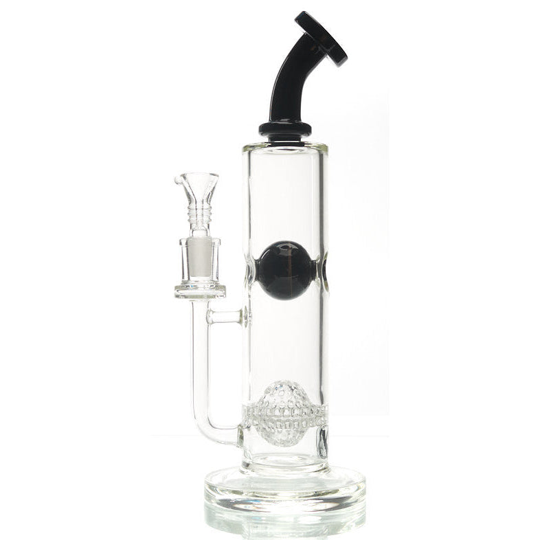 MAV Glass Eureka Honeyball Disc w/ Ball Dab Rig