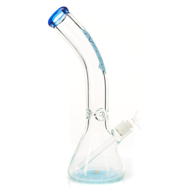 MOB Glass Bent Neck Beaker Water Pipe