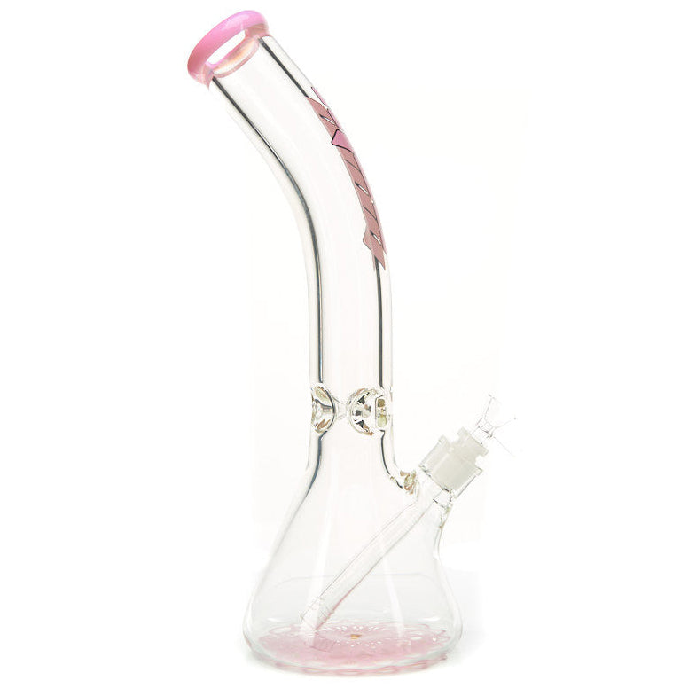 MOB Glass Bent Neck Beaker Water Pipe