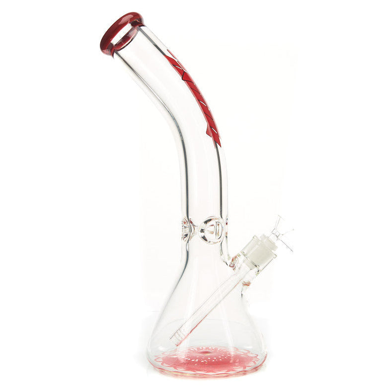 MOB Glass Bent Neck Beaker Water Pipe