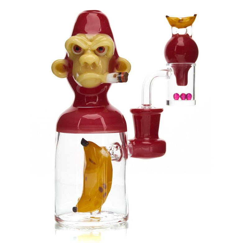 Fish Glass Red Chimp