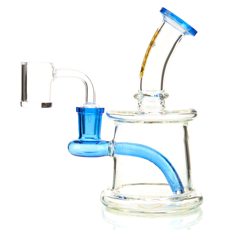 MOB Glass 2 Hole Banger Hanger Dab Rig