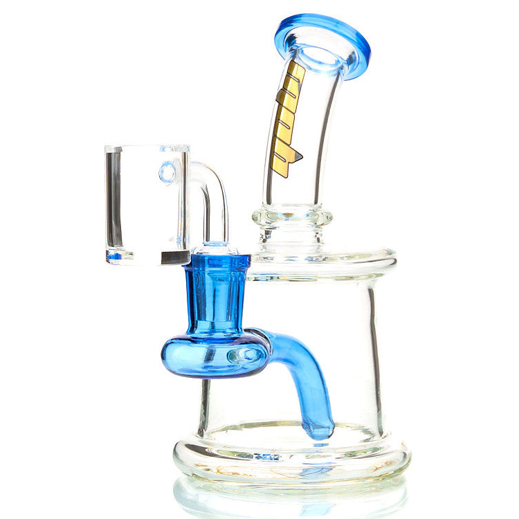 MOB Glass 2 Hole Banger Hanger Dab Rig