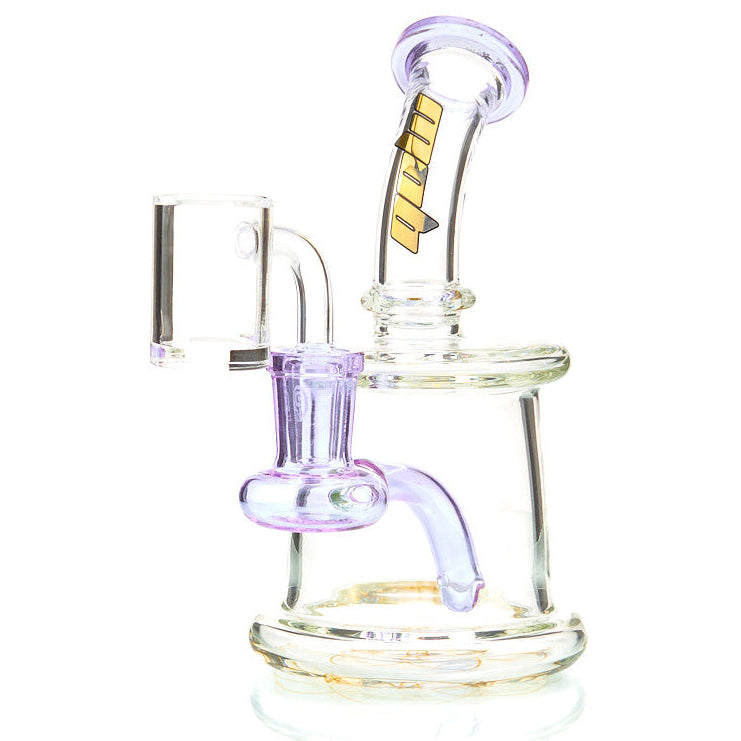 MOB Glass 2 Hole Banger Hanger Dab Rig