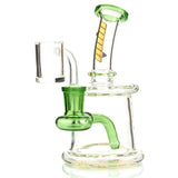 MOB Glass 2 Hole Banger Hanger Dab Rig