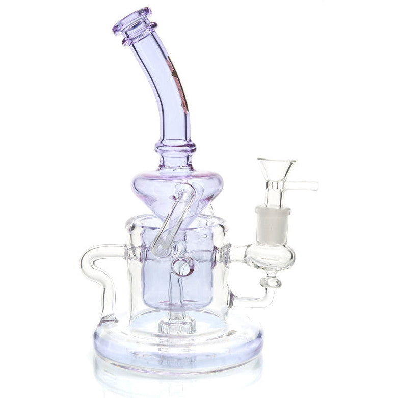 MOB Glass Bio-Hazard Purple Water Pipe