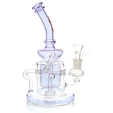 MOB Glass Bio-Hazard Purple Water Pipe