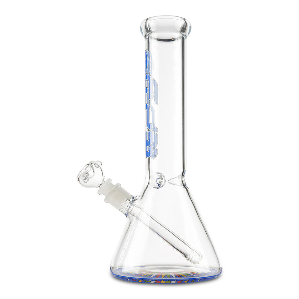 ying and yang cheap water pipe bong with ice pinch for ice