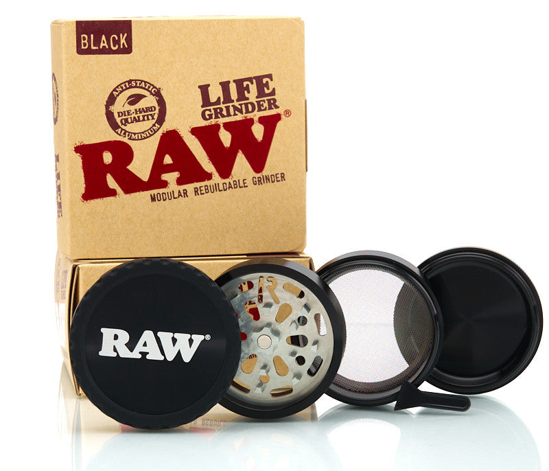 Durable RAW Life Grinder | Cloud 9 Smoke Shop – CLOUD 9 SMOKE CO.