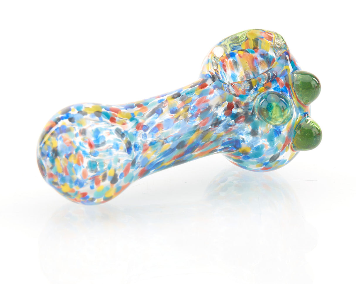 Rainbow Frit $10 Hand Pipe