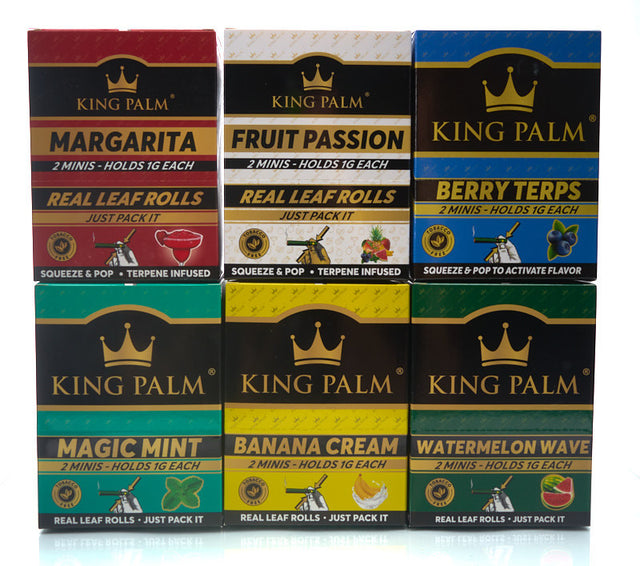 King Palm Natural Flavor Leaf Rolls bundle