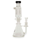 MAV Glass Mini Inline Coil Beaker Black Side View