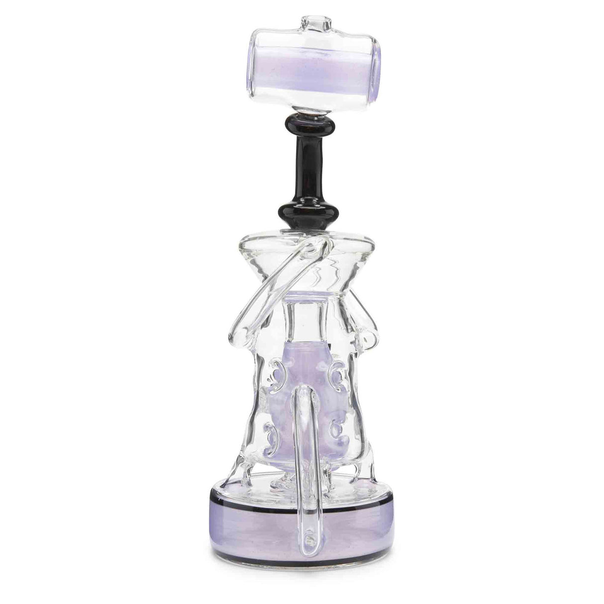 710 Lab Fab Cycler purple Heady Water Pipe