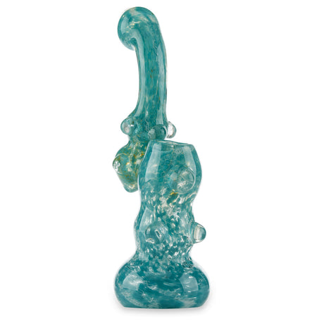 8" turquoise cheap glass bubbler