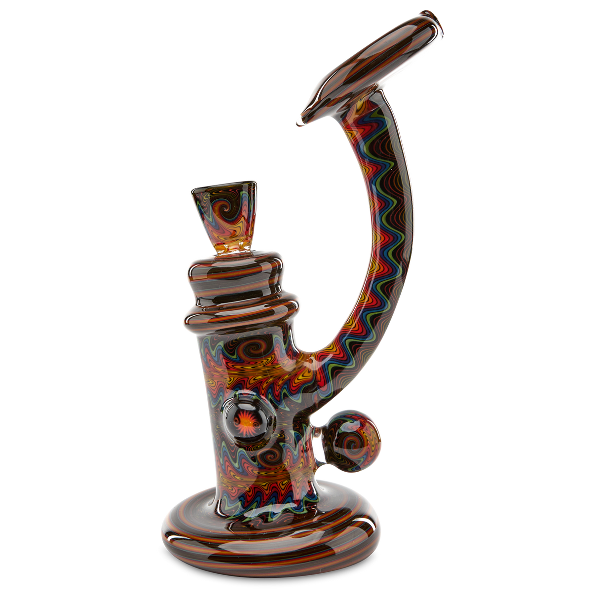 Andy G Fire Bubbler dry herb glass bubbler