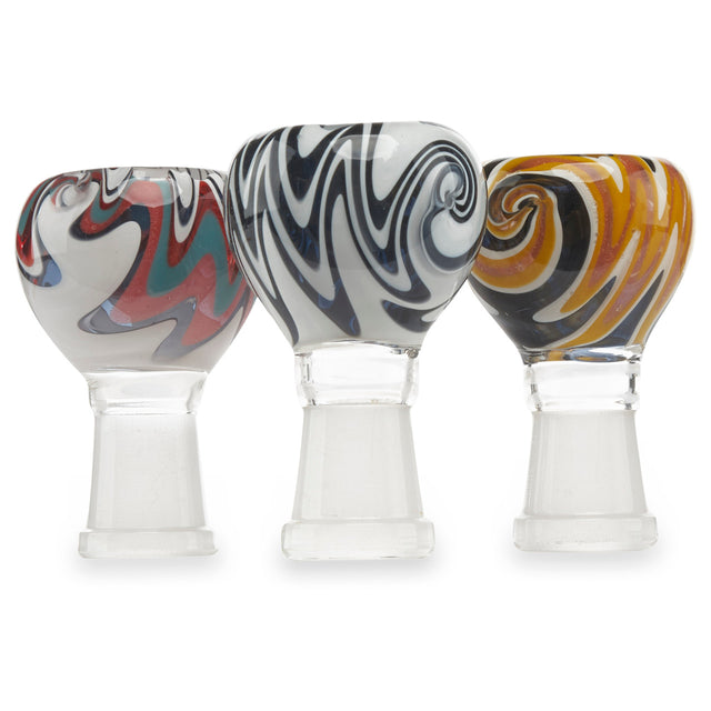 hand blown reverse slides 14mm female joint on sale at cloud 9 for $14.99