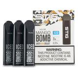 stig disposable salt nic e-cig pod device system iced bomb mango online