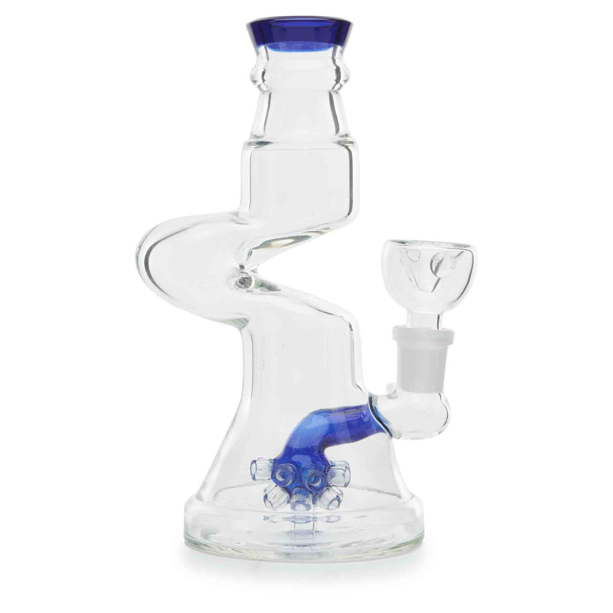 Z Tube Blue water pipe with perc Affordable Water Pipe for Sale