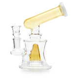 Cone Perc Water Pipe Gold