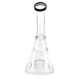 Affordable Fab Cone Water Pipe with bent neck and perc system.