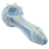 Blueberry yogurt small dry herb hand pipe top view