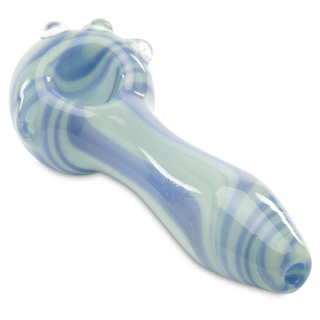 Blueberry yogurt small dry herb hand pipe top view