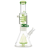 MAV Glass Slitted Pyramid Beaker Coil Ooze