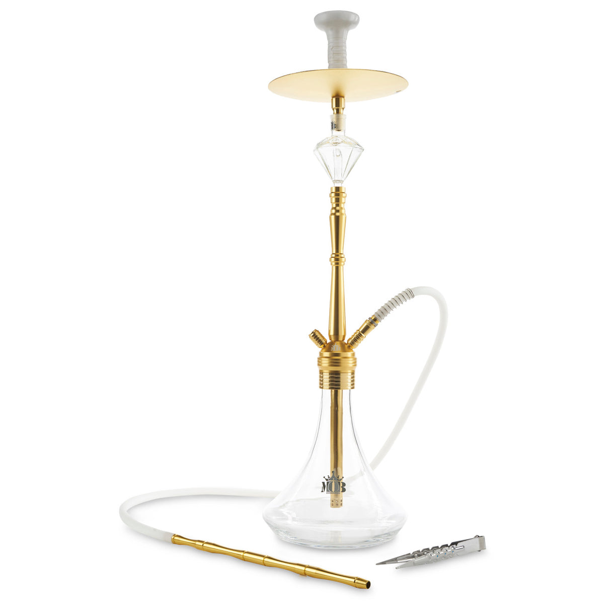 Mob Diamond gold  tall complete hookah