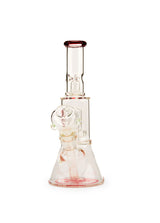 Affordable High Quality MOB Glass Mini Beaker Water Pipe Red