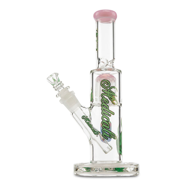 Medicali 10" 8-Tree Straight water pipe for dry herb