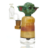 Baby Yoda Heady Dab Rig by Fish Glass close (allow images)