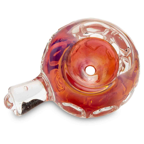 Lava flow 14mm glass slide male joint top view