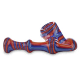 andy g mini sherlock with orange and blue wig wag hand pipe
