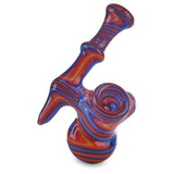 andy g mini sherlock pipe with orange and blue wig wag work