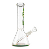 bob marley rasta beaker bottom 12 inch bong with ice pinch