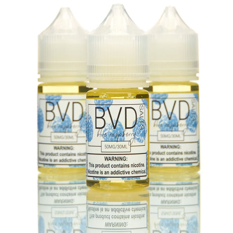 BVD Premium Salt Nic Vape Juice Blue Raspberry 50mg | 30mL