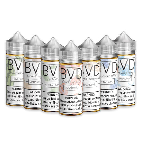 BVD vape juice for sale online. Online 100mL vape deal