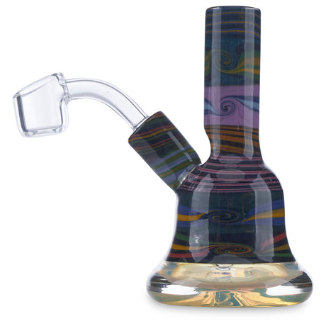 cap glass mini tube rainbow linework dab rig for sale online